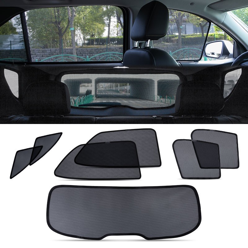 Magnetic custom Car Sunshade for windshield图2