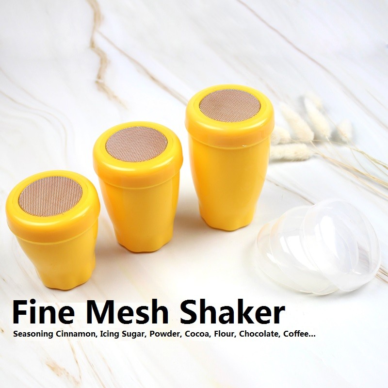 Jianhong Fine Mesh Shaker Cinnamon Icing Sugar Powder Cocoa Flour Chocolate Coffee Sifter图3