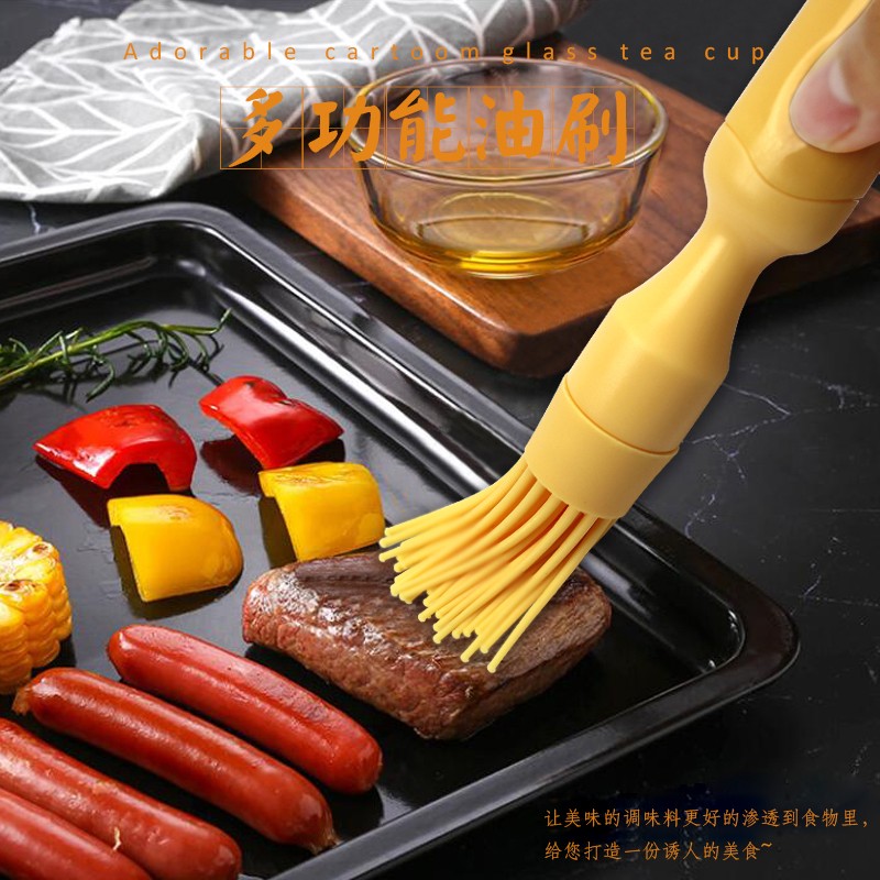 Jianhong Silicone Pastry brush and Basting Brush for Cooking,BBQ,Meat,Desserts图3