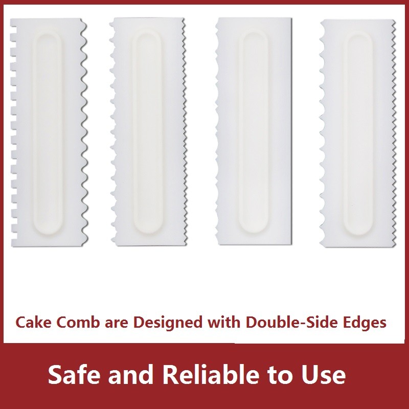 Jianhong Cake Decorating Comb Decorating Cake Edge Kitchen Baking Mold DIY Tool图3