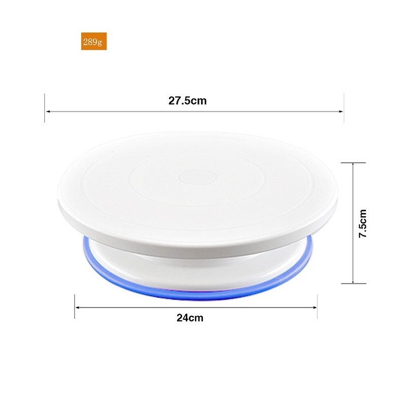 Jianhong Cake turntable for Decorating Non Slip Rotating Cake Stand Decorating Baking DIY Tool图4