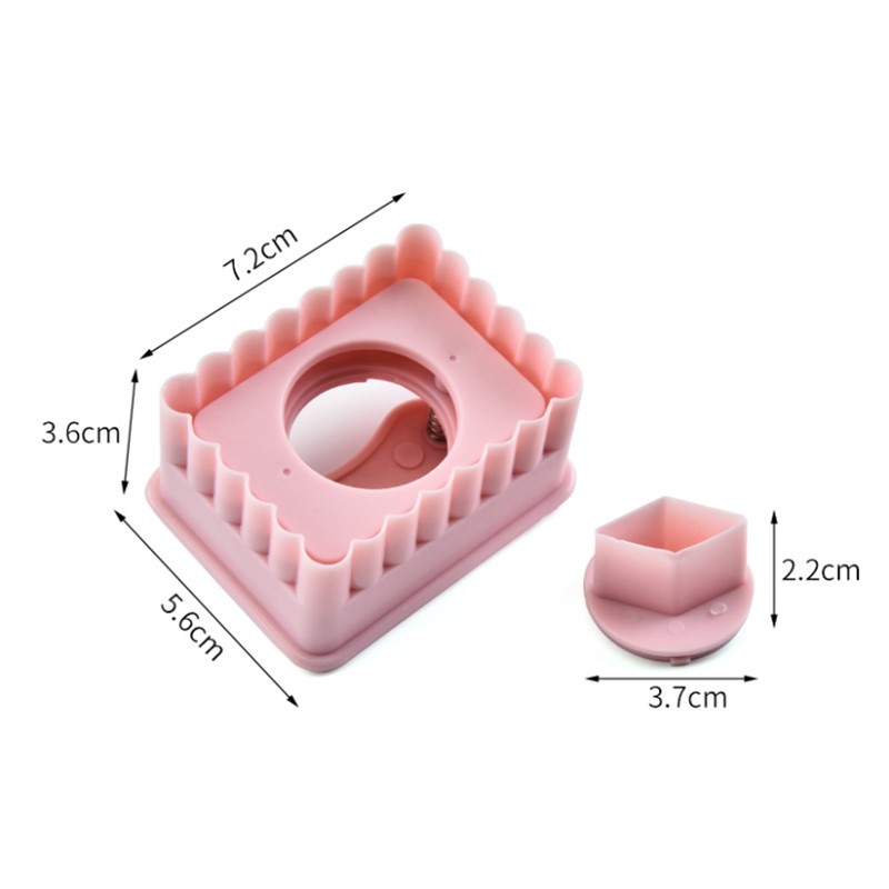 Jianhong Linzer Cookie Cutter Biscuit Cutters Set, Wave Cookies Cutter图6