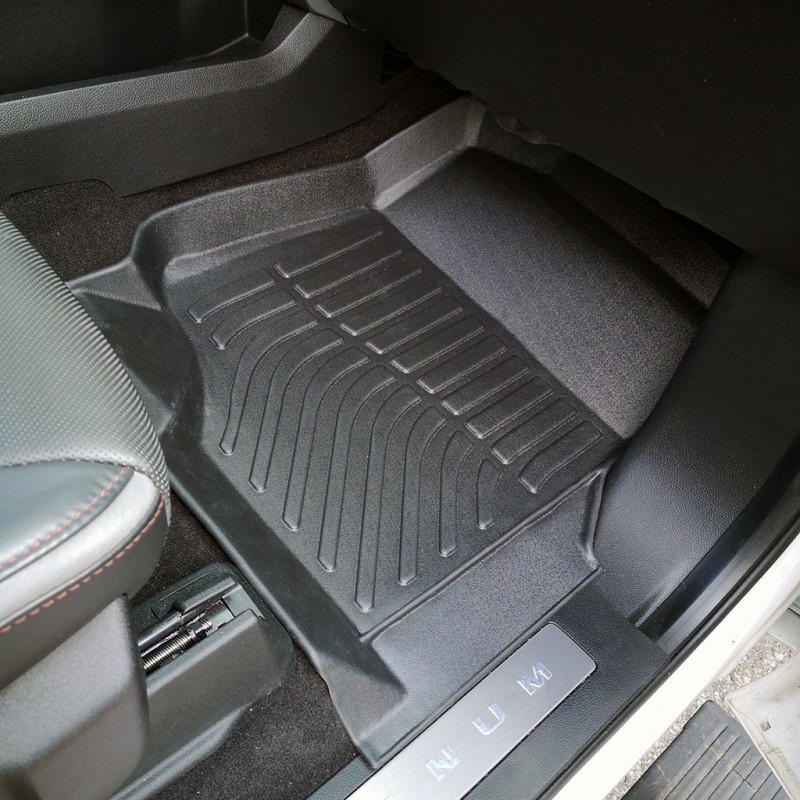 ALL Weather Car Floor Liner For F150 Supercrew 2015-2021 car floor mat图3