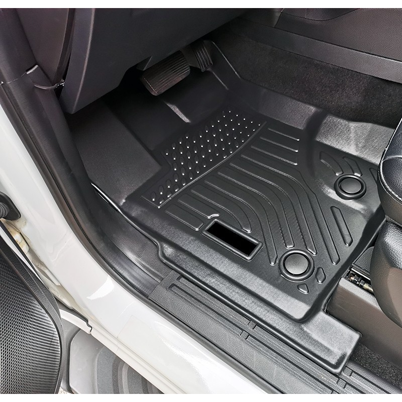 All weather Car floor mats For Ranger SuperCrew 2019-2022 car floor liners图2