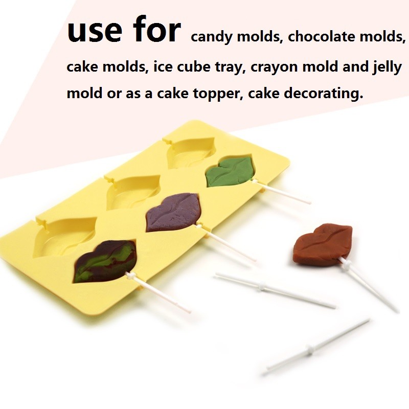 Jianhong Hard Candy Silicone Lollipop Molds with Sticks BEST CHOICE FOR PARTIES图3