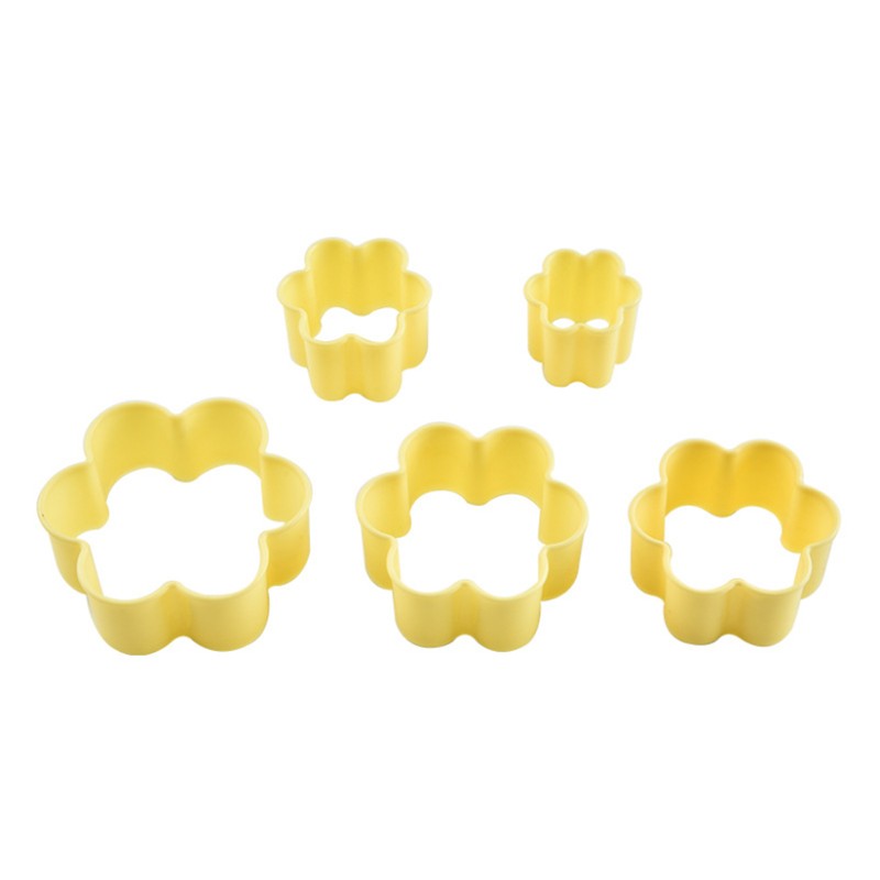 Jianhong 5 PCS Cookie Cutter set Biscuit Cutters Set, Flowers Cookie Cutter图6