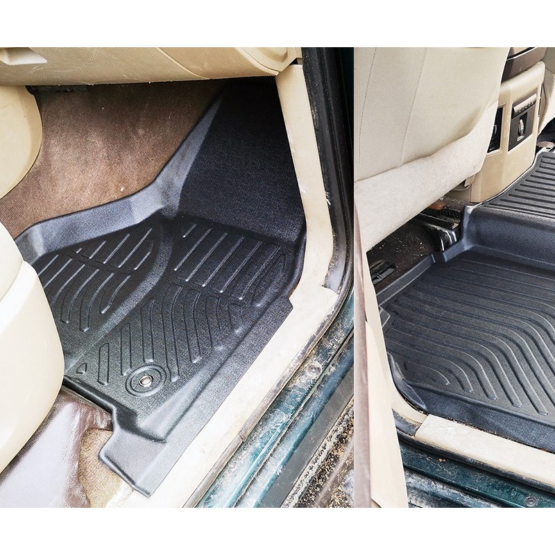 ALL Weather Car Floor Liner For 2013-2018 Ram Truck 2500 Crew Cab car floor mat图3