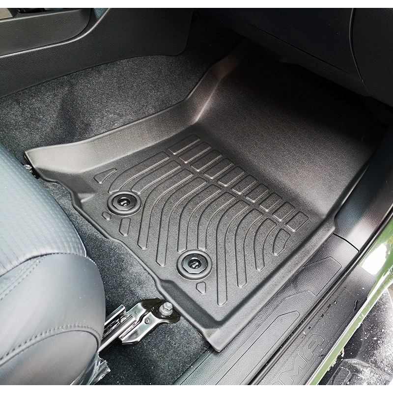 ALL Weather Car Floor Liners For 2018-2022 Tacoma Doublecab图3