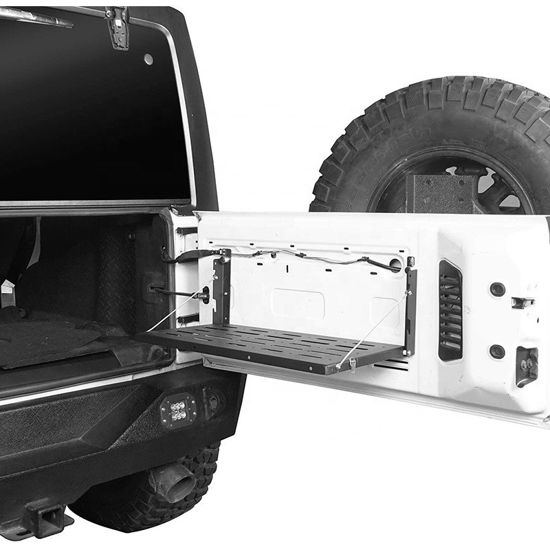 Tailgate Table Foldable Cargo Shelf for Jeep Wrangler 2018 2019 2020 2021 2022图2