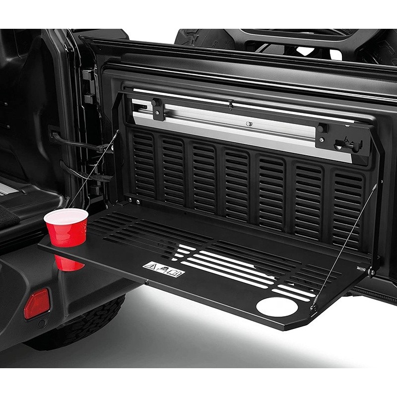 Tailgate Table Foldable Cargo Shelf for Jeep Wrangler 2018 2019 2020 2021 2022图9