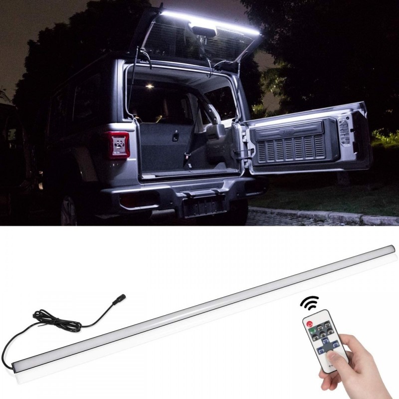 LED Rear Glass Lift Gate Dome Light Bar for Jeep Wrangler JK JL JLU2007-2020 Rear Cargo Tailgate Lig图4