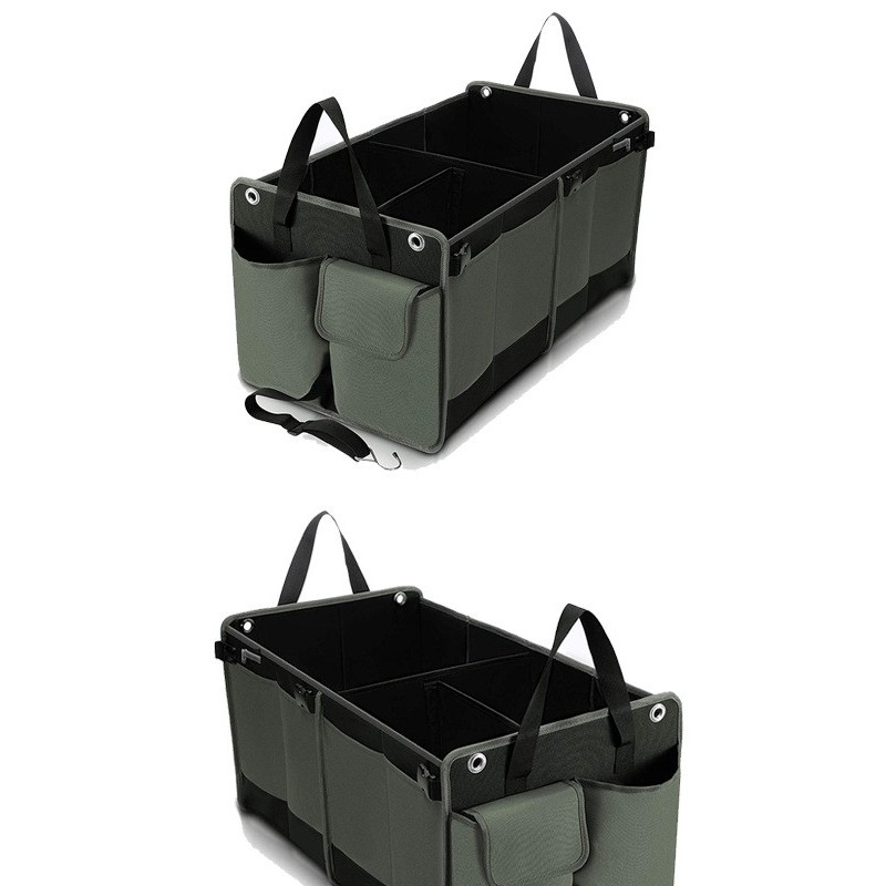 Waterproof Trunk Organizer Cooler Bag, Foldable Cover, Adjustable Securing Straps图8