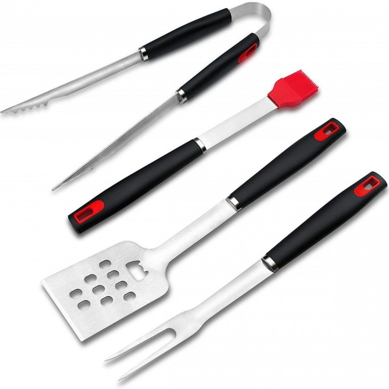 4pcs BBQ Grilling Tools set图2