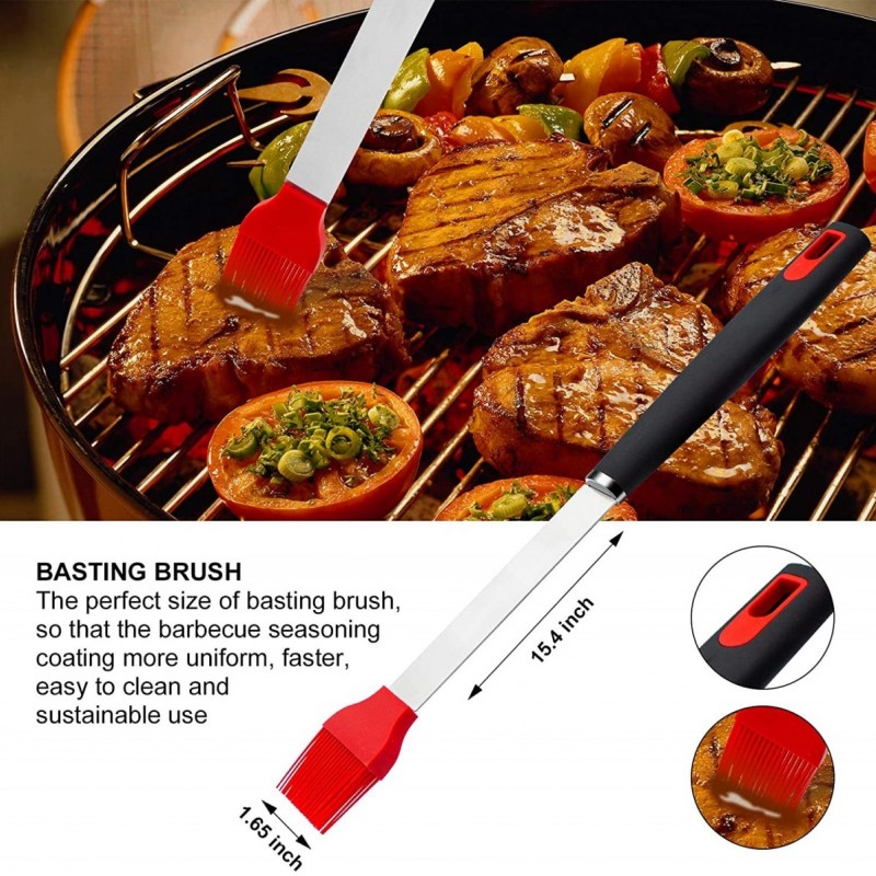 4pcs BBQ Grilling Tools set图6