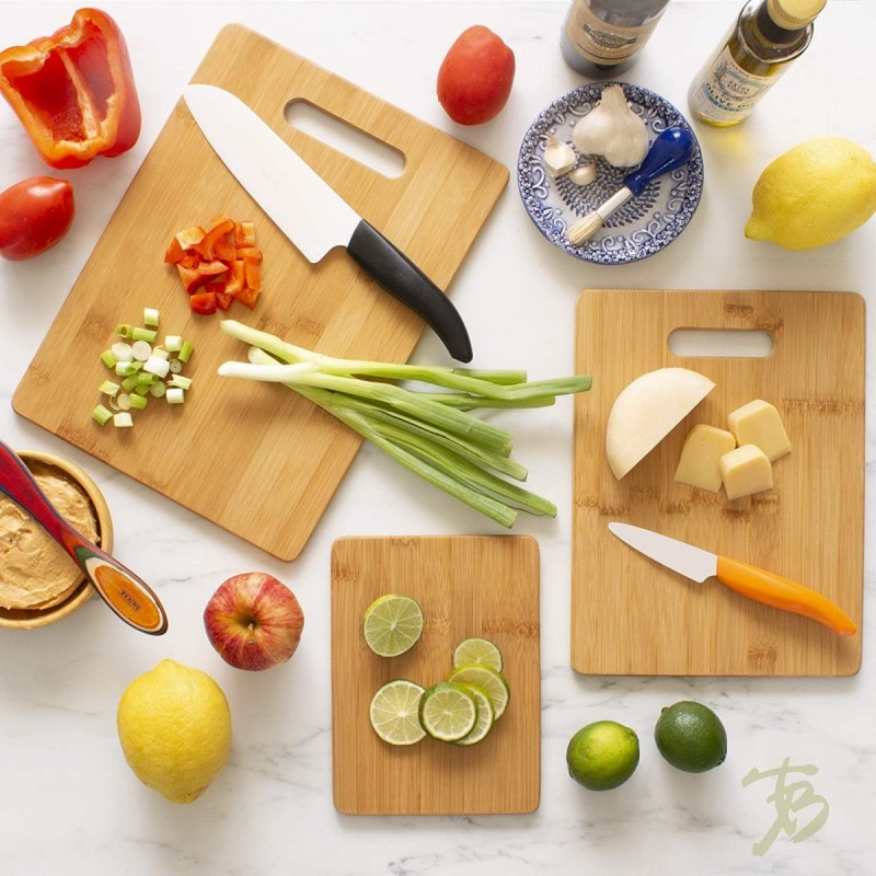 3pcs kitchen cutting boards wooden图4