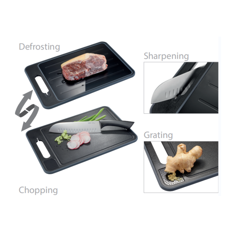 Multi-fuction defrost cutting board图3