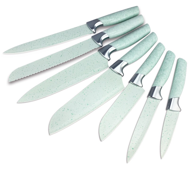 Boda Wholesale Kitchen Accessories High Quality Stainless Steel Design Nonstick Kitchen Knife Set图1