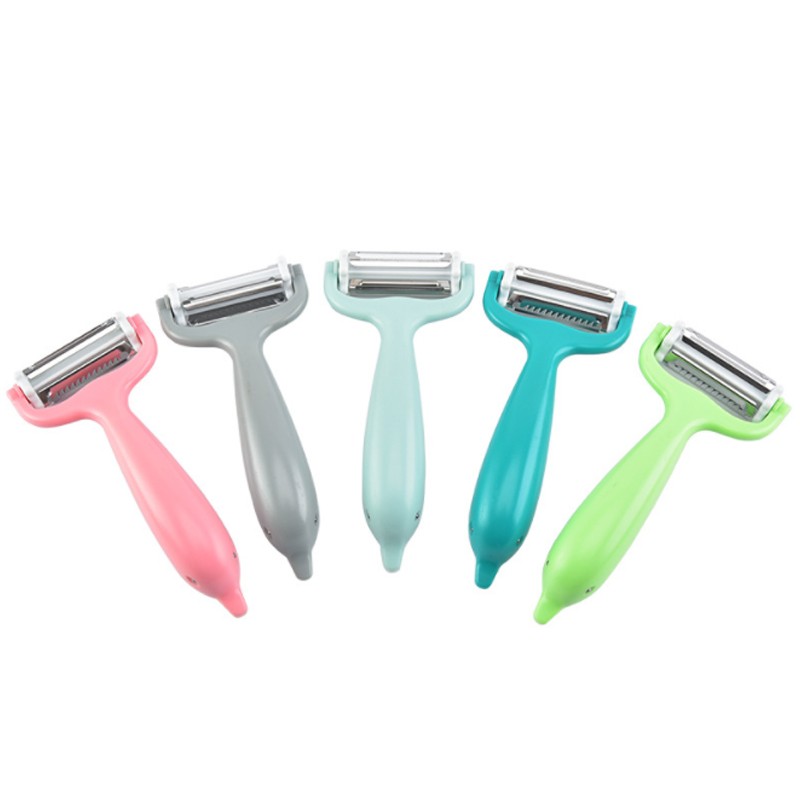 Wholesale 3 in 1 vegetable peeler sharp stainless steel peeler图2