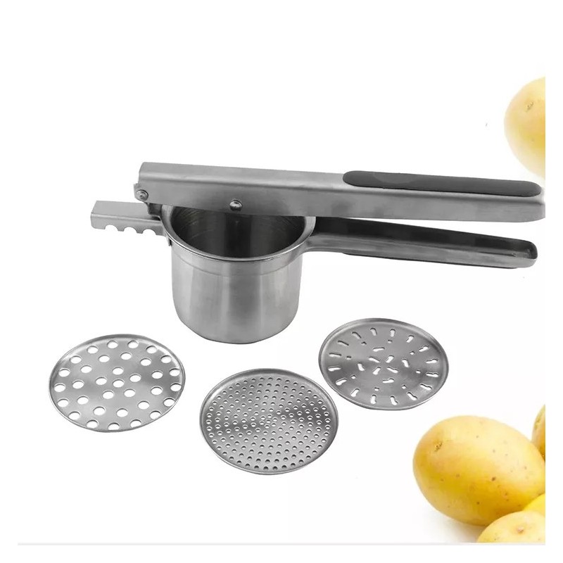 Wholesale Kitchen Accessories Potato Masher Professional Stainless Steel Mash Potato Ricer Masher图2