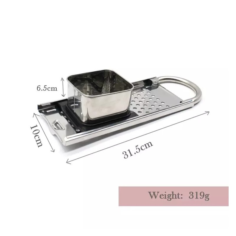 Kitchen Stainless Steel Spaetzle Maker Graters Premium Grade Noodle Maker With Handle图4