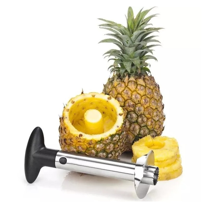 Hot Selling Stainless Steel Kitchen Gadgets Pineapple Peeler Pineapple Corer And Slicer Tool Coring图2