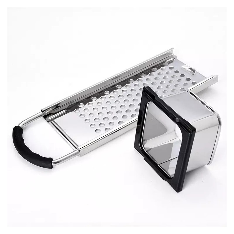 Food grade stainless steel with plastic handle gnocchi, pasta, spaghetti grater spaetzle maker图3