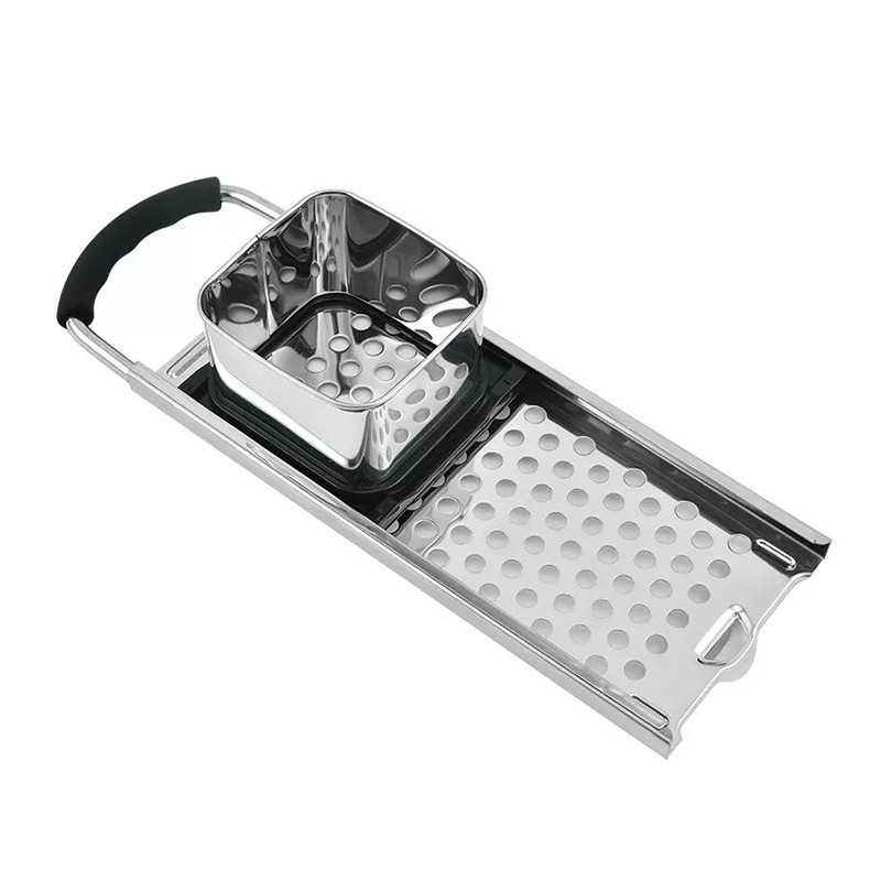 Food grade stainless steel with plastic handle gnocchi, pasta, spaghetti grater spaetzle maker图5