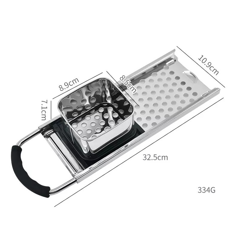 Food grade stainless steel with plastic handle gnocchi, pasta, spaghetti grater spaetzle maker图6