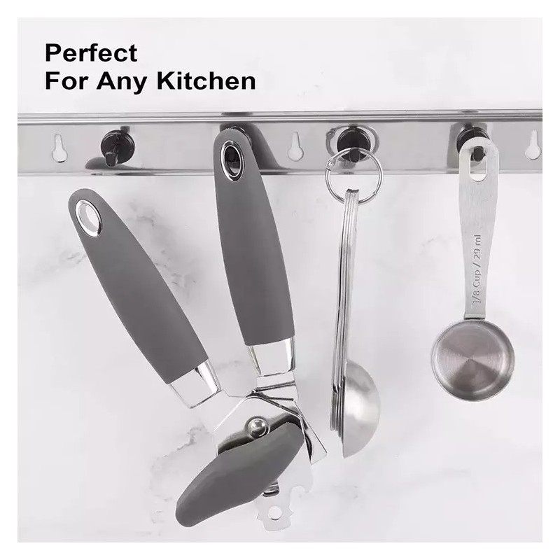 Portable Topless Can Opener Stainless Steel Screw Opener Powerful Canning Knife Kitchen Tools Manual图3