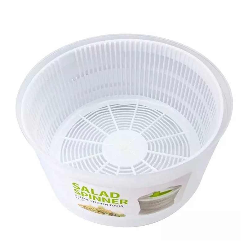 Salad Spinner Lettuce Greens Washer Dryer Drain Crisper Machine Strainer Fruit Wash Clean Storage Ba图3