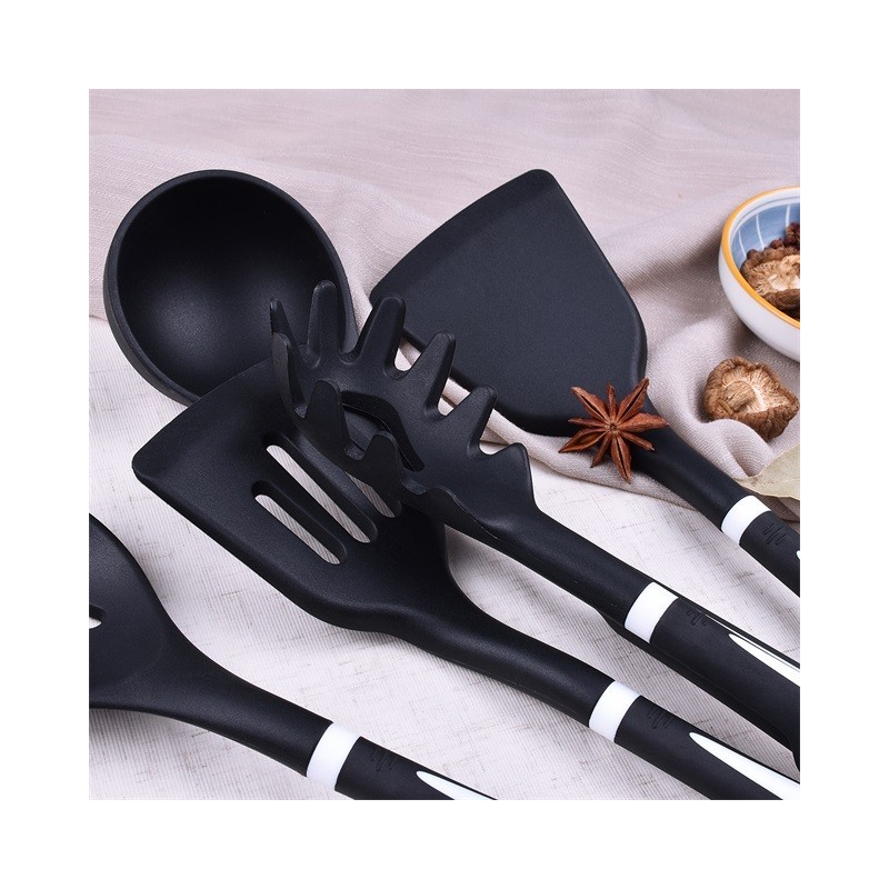 IN STOCK Non-stick Cookware Silicone Kitchen Utensils Set FOOD GRADE Silicone Cooking Utensils Set图5