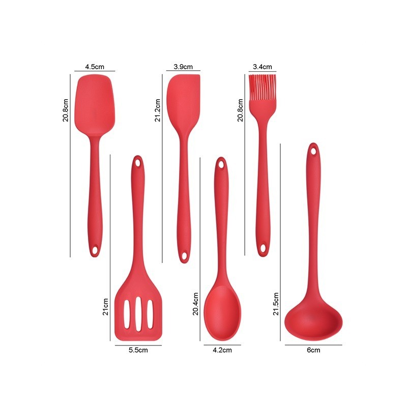 IN STOCK Heat Resistant Kitchen Utensils Kitchen Utensil Gadgets Tools Set for Nonstick Cookware图3