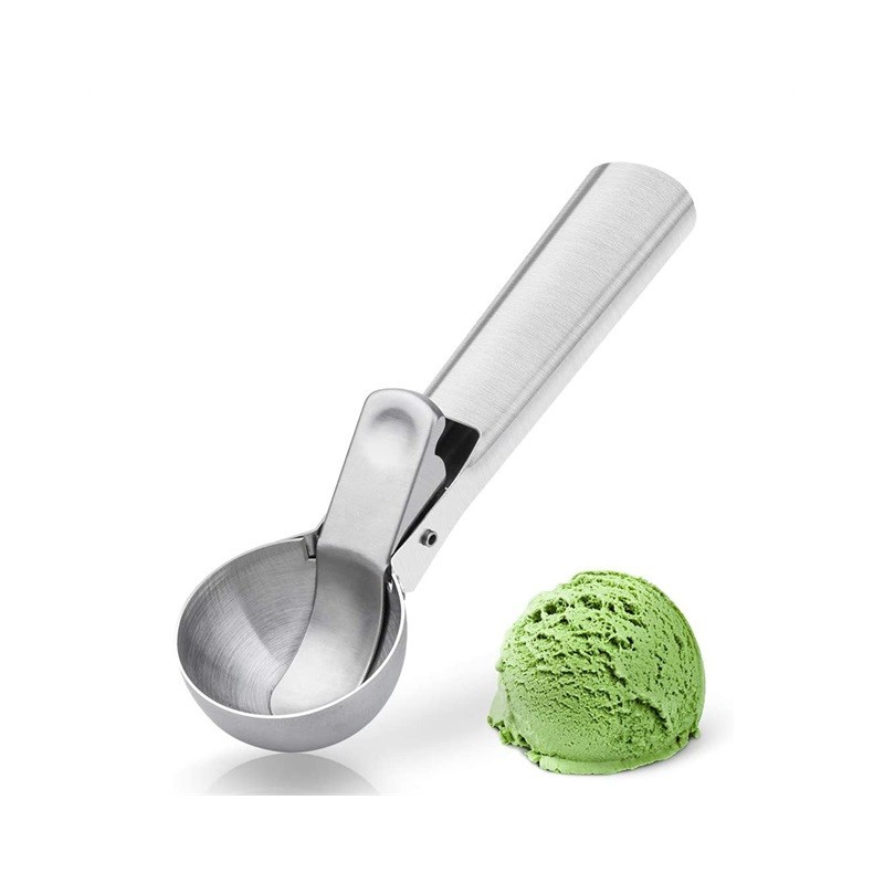 Dishwasher Safe Ice Cream Scoop Trigger Ice Cream Scoop Cookie Dough Scoop图3