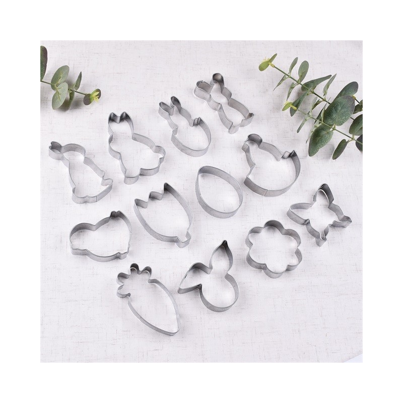 Food Grade Cookie Cutters Easter Cookie Cutter Christmas Cookie Cutter Set图5