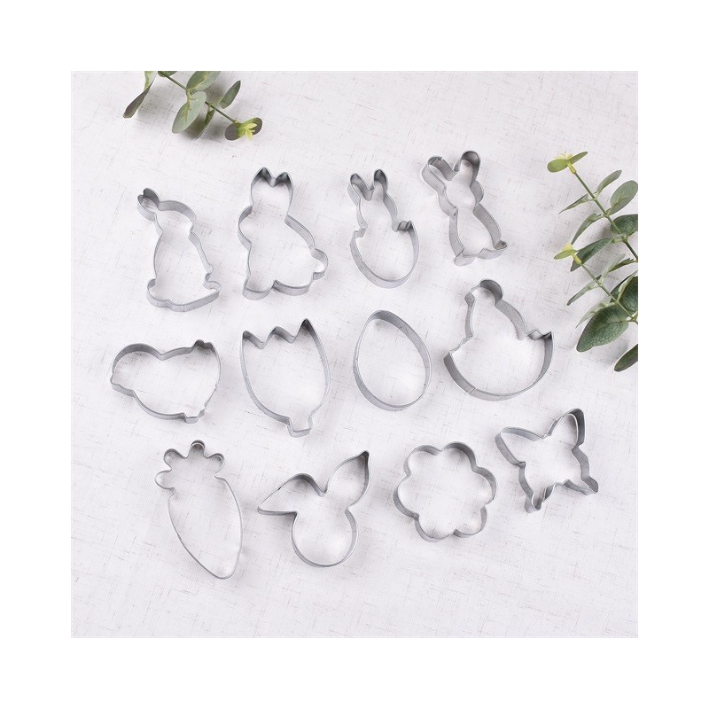 Food Grade Cookie Cutters Easter Cookie Cutter Christmas Cookie Cutter Set图4