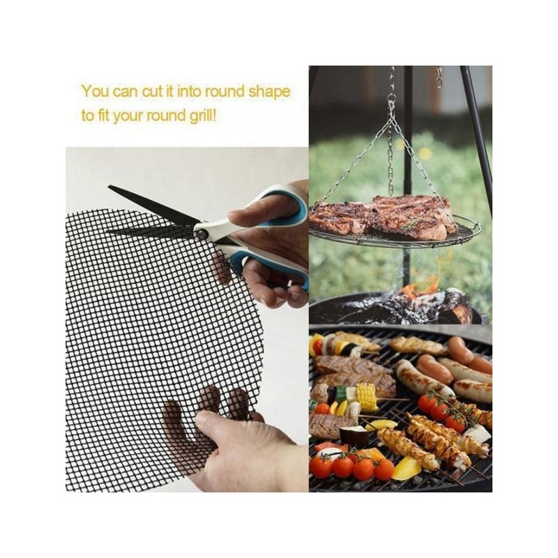 BBQ Grilling Mats Set of 3图4