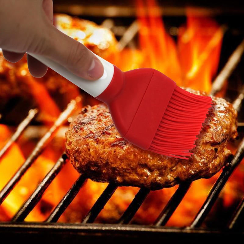 Jianhong Silicone Pastry brush and Basting Brush for Cooking,BBQ,Meat,Desserts图3