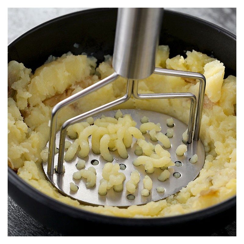 Professional Metal Wire Masher Kitchen Tool Potato Masher Stainless Steel Heavy Duty Mashed Potatoes图4