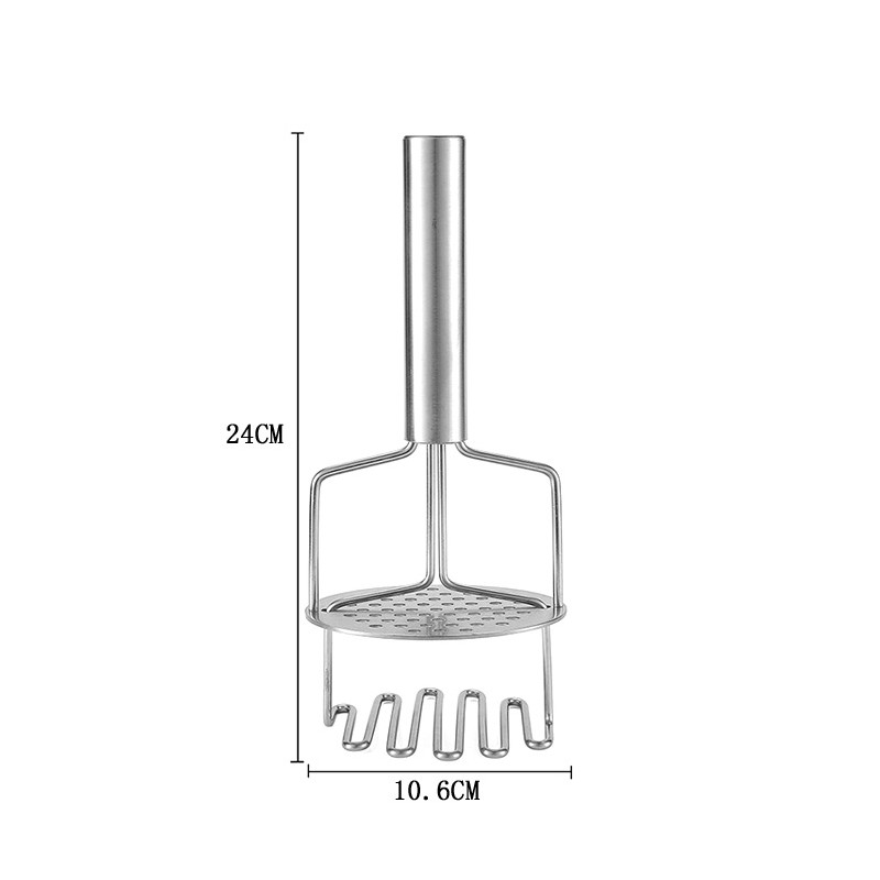 Professional Metal Wire Masher Kitchen Tool Potato Masher Stainless Steel Heavy Duty Mashed Potatoes图5