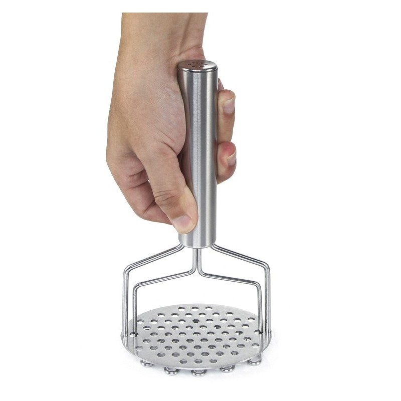 Professional Metal Wire Masher Kitchen Tool Potato Masher Stainless Steel Heavy Duty Mashed Potatoes图8