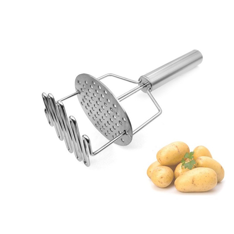 Professional Metal Wire Masher Kitchen Tool Potato Masher Stainless Steel Heavy Duty Mashed Potatoes图9