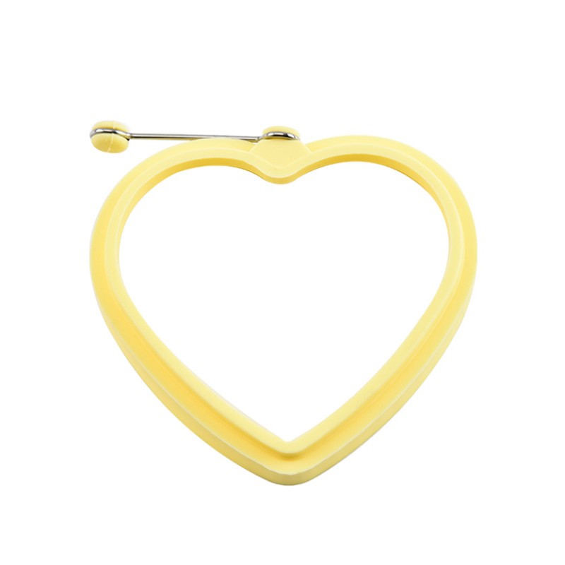 Jianhong silicone Heart Egg Ring, Nonstick Egg Poachers, Pancake Mold for Breakfast图3