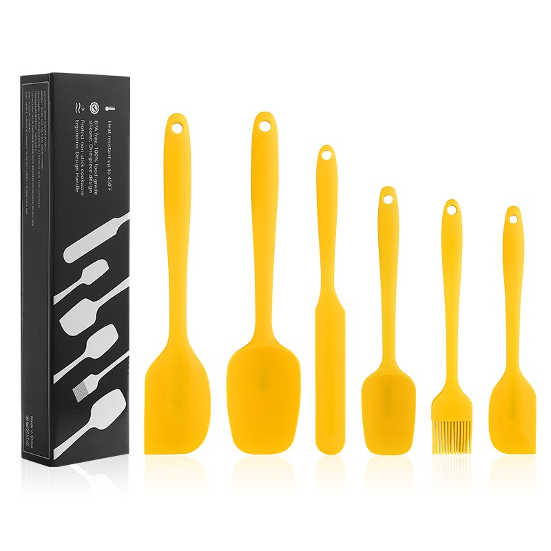 Amazon Top Seller 2021 Gadget Mini Silicone Spatula Kitchen Baking Utensil Set And Silicone Oil Brus图8