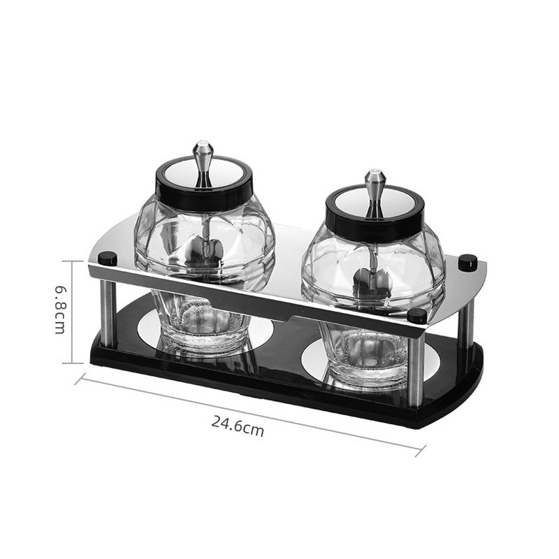 For Kitchen Accessories Modern Custom Seasoning Spice Jar Glass Set Food Storage Jar Container With 图7