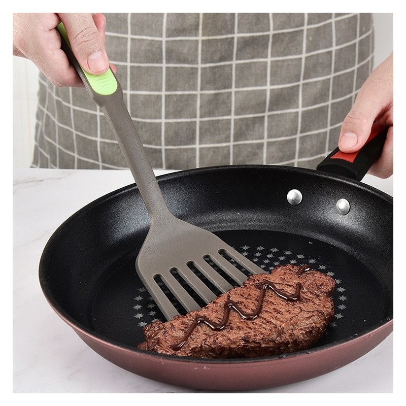 Non-stick Cookware Plastic Nylon Kitchen Utensils Heat Resistant Set 7 piece Cooking Utensils set图3