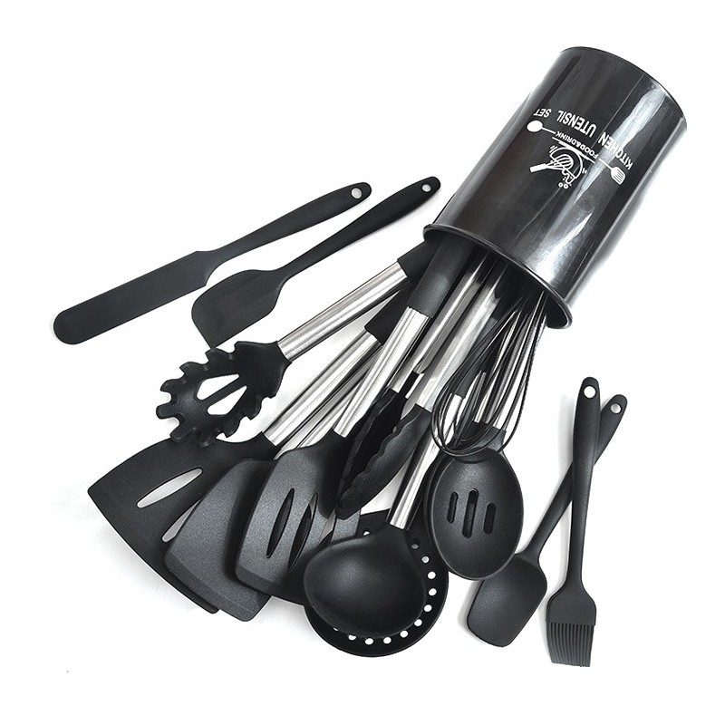 Free sample multifunctional kitchen utensils set stainless steel kitchen tongs accessoire de cuisine图2