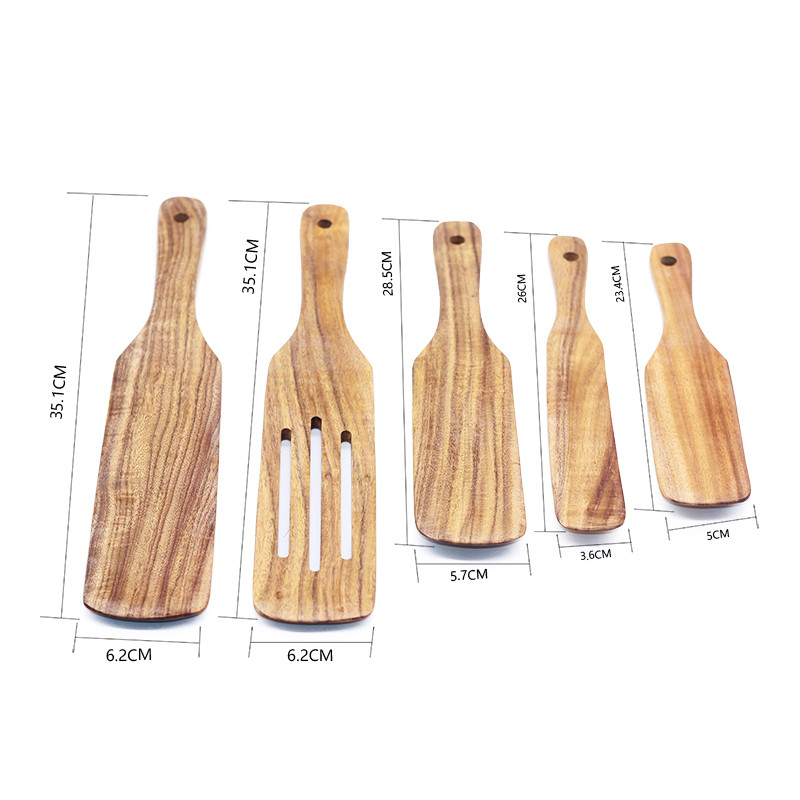 Hot Sell Wooden Spurtles Set Kitchen Tools图7