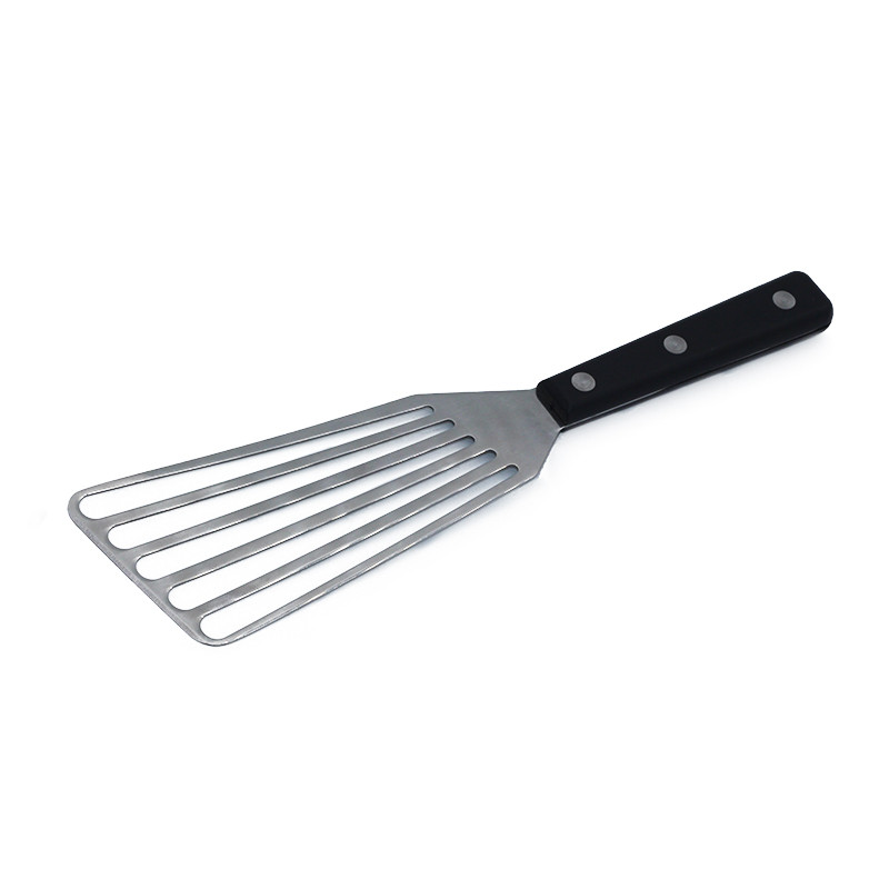 Fish Spatula Turner, Stainless Steel Slotted Flex Turner, Kitchen Metal Spatula for Flipping Frying 图2