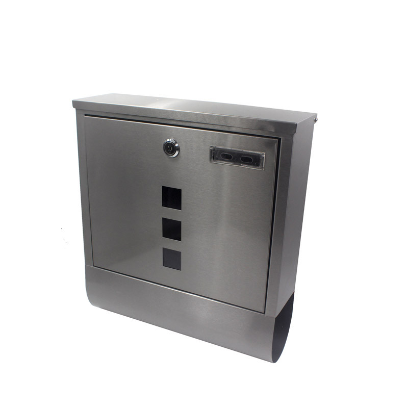 Hot sale America apartment stainless steel mailbox custom residential mailboxes图2