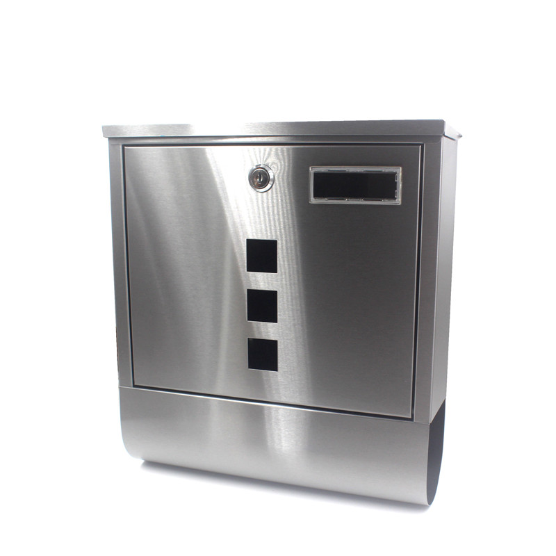 Hot sale America apartment stainless steel mailbox custom residential mailboxes图5